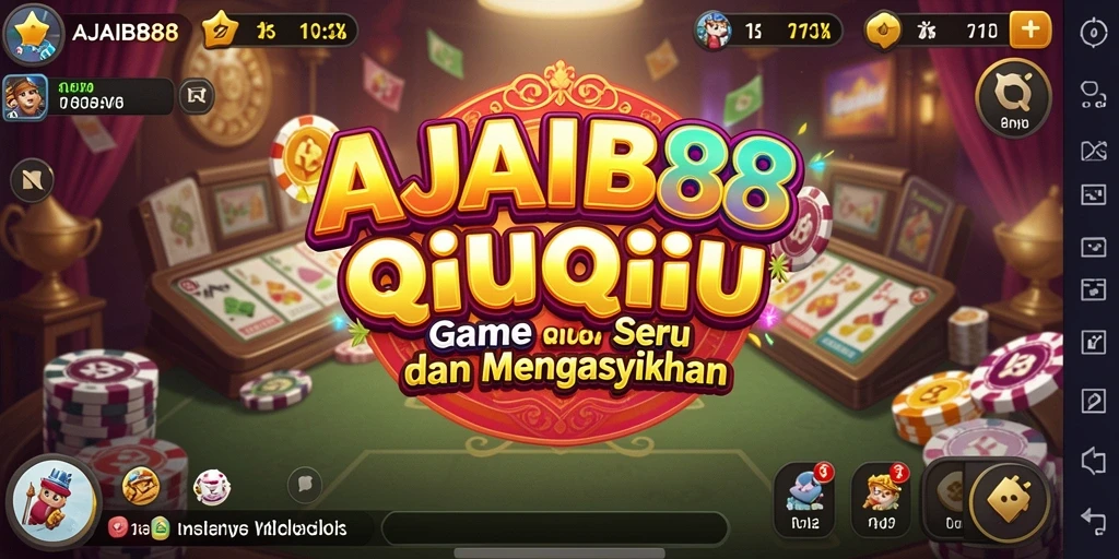 Tampilan gameplay QiuQiu yang menarik di AJAIB88.