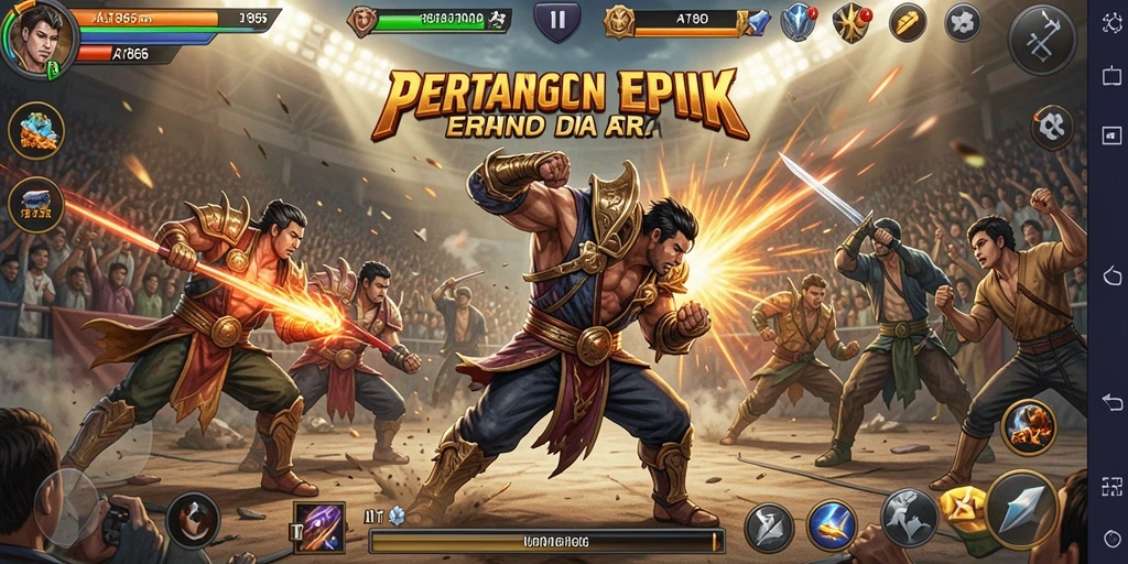 Gameplay menarik AT866 dengan pertarungan seru dan karakter unik.