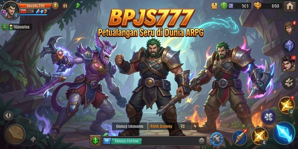 Tampilan aksi seru dalam gameplay BPJS777.