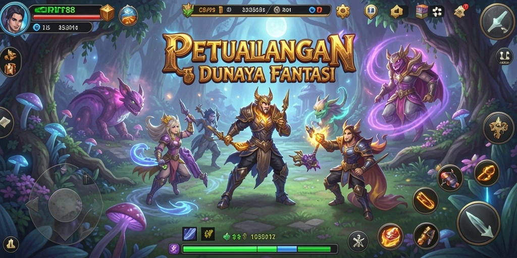 Tangkapan layar <strong>CIPIT88</strong> menampilkan petualangan seru di dunia fantasi.