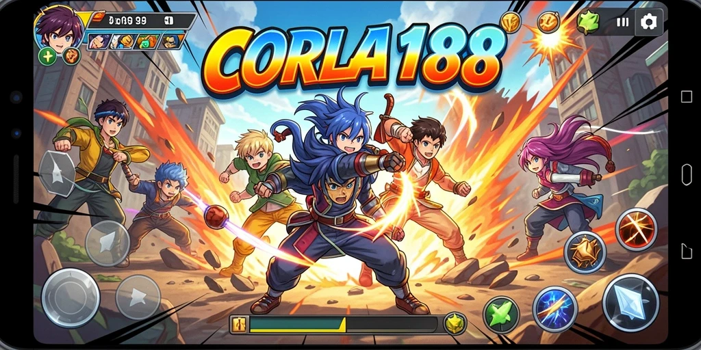 Tangkapan layar gameplay CORLA188 dengan karakter Anime yang menakjubkan.