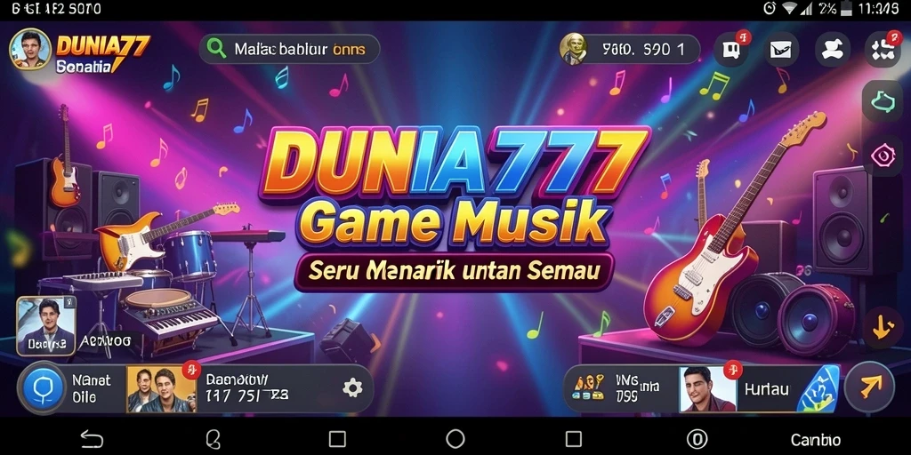 Gameplay seru di DUNIA777 dengan fitur musik menarik.