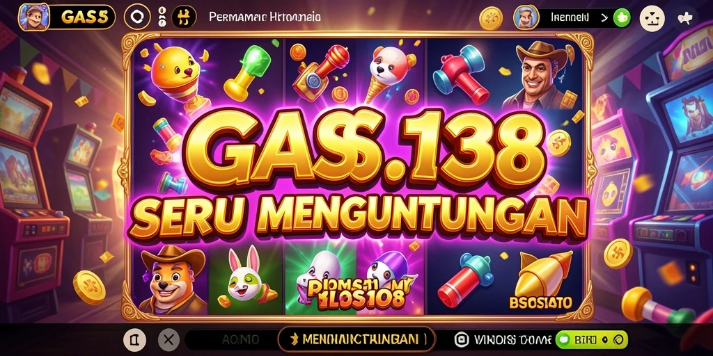 Tampilan gameplay GAS138 yang menarik dan penuh warna.