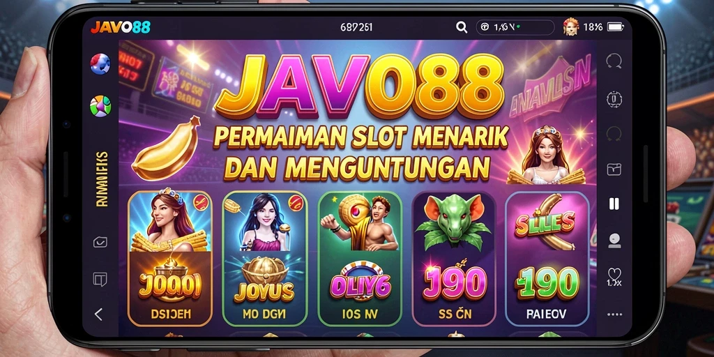 Screenshot gameplay JAVO88 yang menunjukkan keseruan bermain Slot.