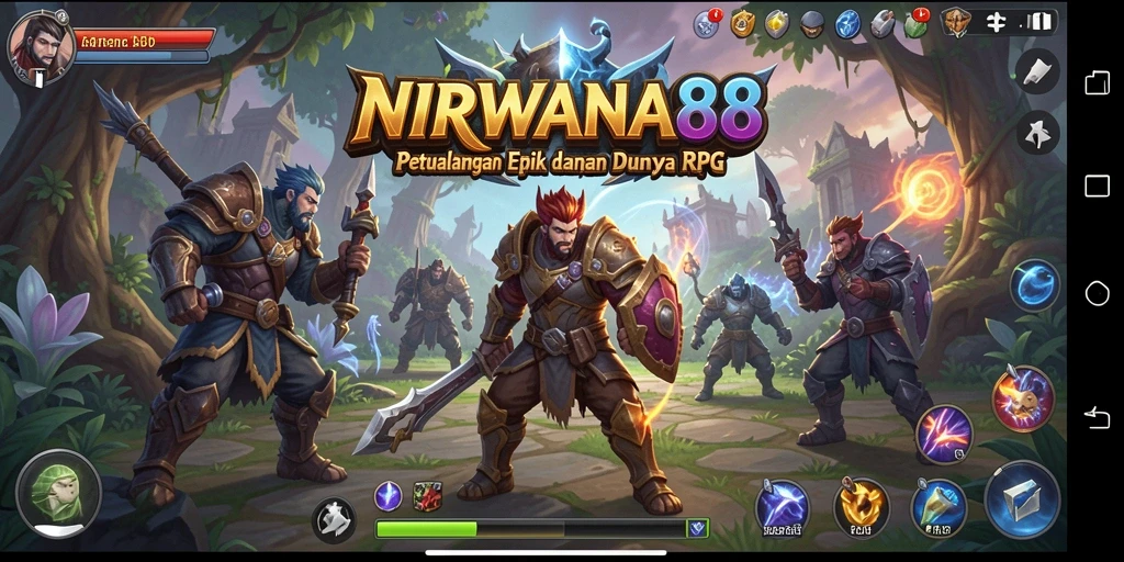 Tampilan gameplay RPG yang memukau dan seru.