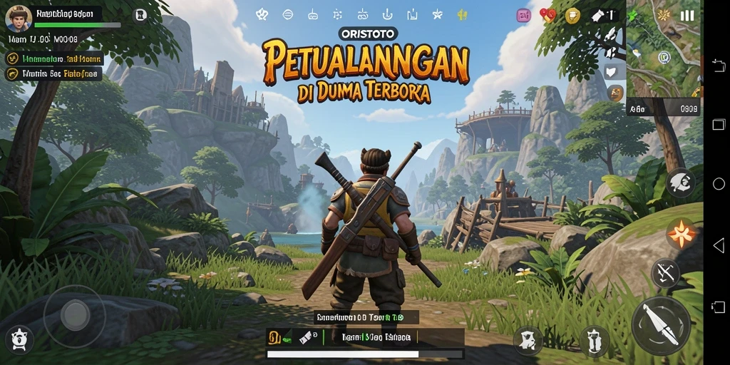 Menampilkan aksi seru dalam dunia terbuka yang menakjubkan.