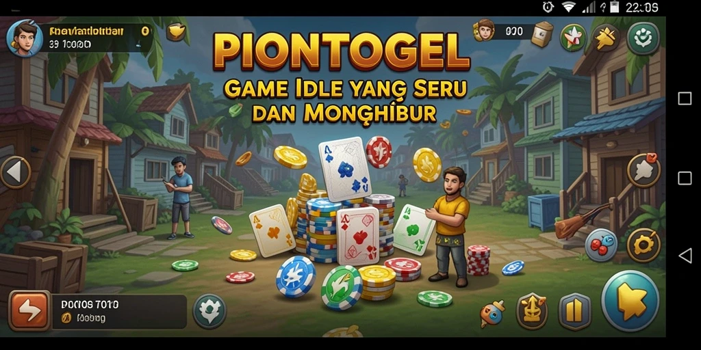 Screenshot PIONTOGEL menampilkan visual gameplay yang menggugah selera.
