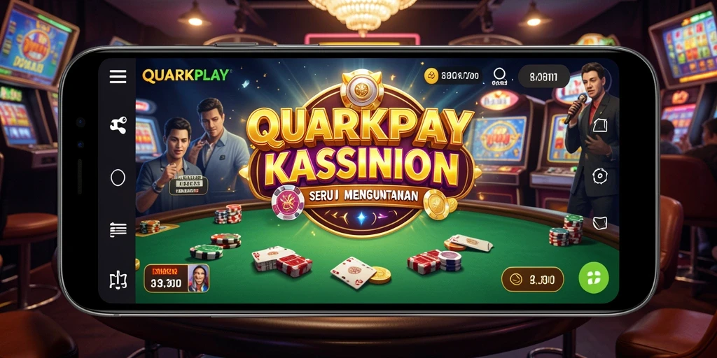 Gameplay Kasino seru dan interaktif di QUARKPLAY.