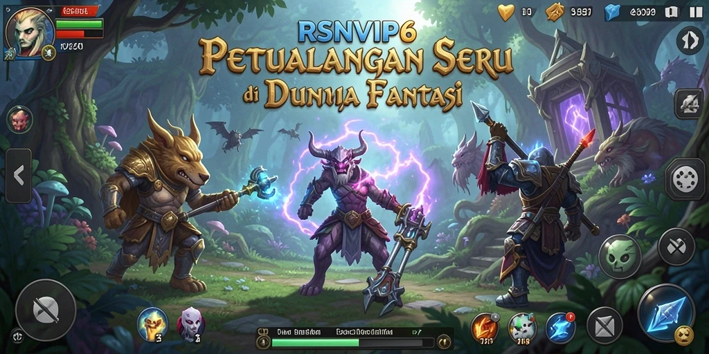 Gameplay RSNVIP6 menampilkan petualangan yang mendebarkan dan eksplorasi yang mendalam.