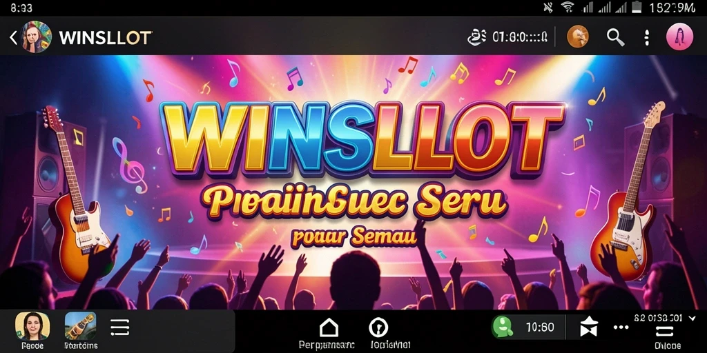 Tampilan gameplay menarik yang menunjukkan keseruan bermain musik.